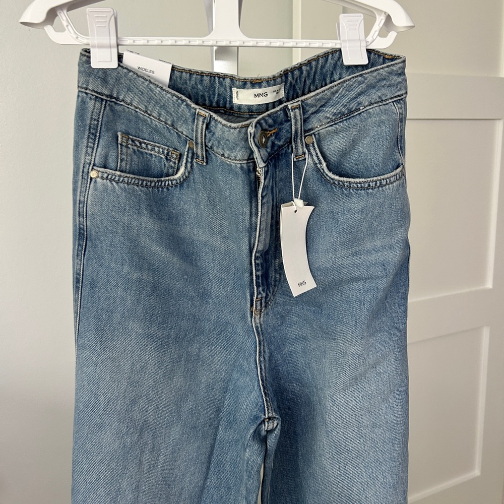 NWT Mango Wide Leg Jeans - Picture 5 of 10